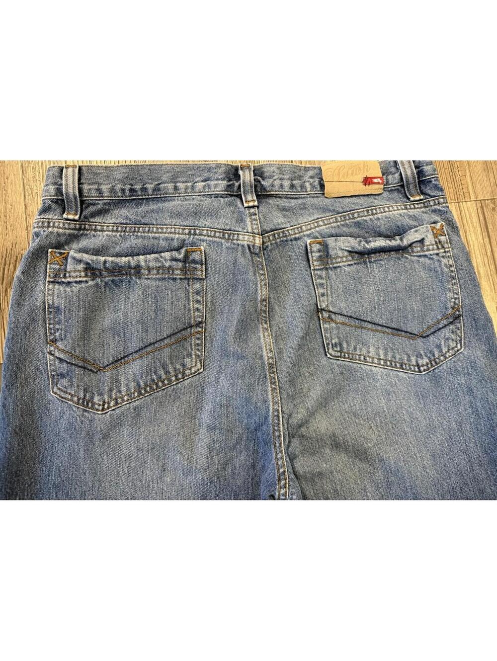 Tony Hawk vintage Y2K style baggy wide-leg jeans Customs** 36x31 - Picture 5 of 8
